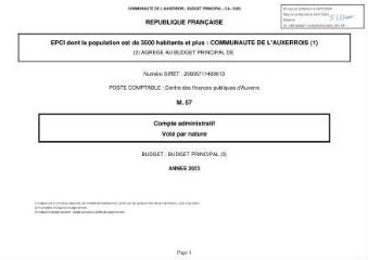 1833 Ko - 2024-091 Compte administratif 2023 Budget Principal – Approbation (ouvre la visionneuse)