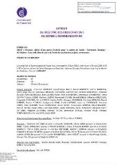247 Ko - 2025-141 Finances – Achat d\'une porte d\'entrée pour le centre de loisirs – Commune d\'Escamps – Attribution d\'une aide dans le cadre du fonds de soutien des projets communaux (ouvre la visionneuse)